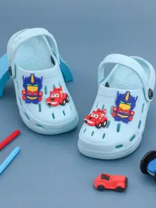 Yellow Bee Boys Self Design Clogs