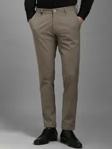 Louis Philippe Men Mid-Rise Slim Fit Formal Trousers