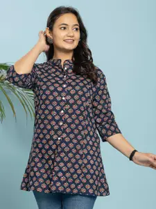 INDYES Ethnic Women Motifs Printed Pure Cotton Kurti