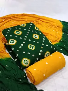 HMP Fashion Bnadhani Printed Unstitched Dress Material