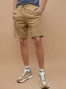 Kappa Men Regular Fit Mid-Rise Shorts