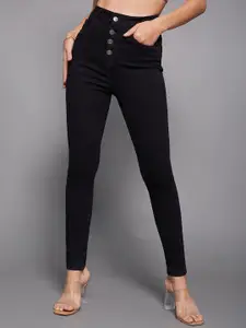 Miss Chase Women Skinny Fit High-Rise Stretchable Jeans