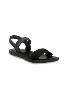 Aeroblu Women Textured Open Toe Lightweight Flats