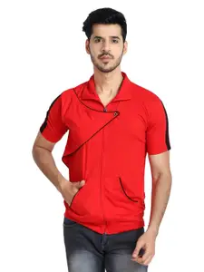 Black Collection Men Solid Slim Fit T-shirt