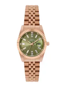 French Connection Women Dial & Bracelet Style Straps Analogue Watch FCN0119NRGM