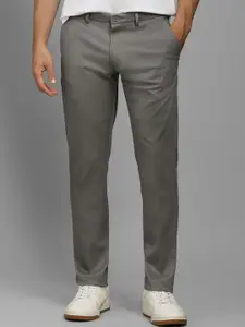 Louis Philippe Men Mid-Rise Slim Fit Regular Trousers