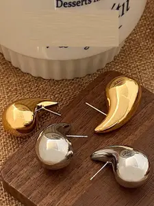 Celestique Set Of 2 Teardrop Shaped Drop Earrings