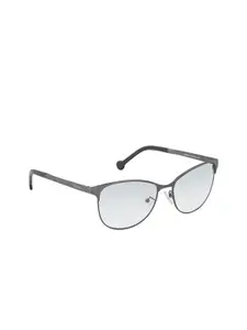 GIORDANO Women Oval Sunglasses with UV Protected Lens GA90164C03