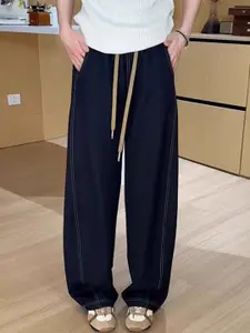 DressBerry Women Wide Leg High-Rise Cotton Jeans