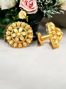 DIVASTRI Floral Studs Earrings