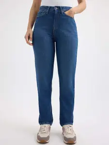 Pepe Jeans Women High-Rise Light Fade Mom Fit Jeans