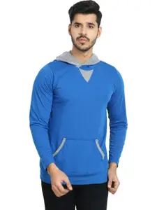 Black Collection Men Colourblocked Cotton Sweatshirt