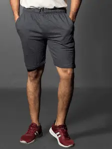 Moda Rapido Men Regular Fit Mid-Rise Cotton Shorts