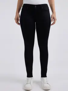 Pepe Jeans Women Skinny Fit High-Rise Stretchable Jeans