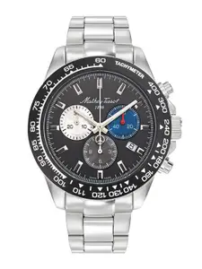 Mathey-Tissot Swiss Made Men Mathy Chess Quartz Black Dial Analog Watch H938CHAN