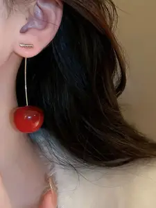 Celestique Korean Cherry Drop Earrings