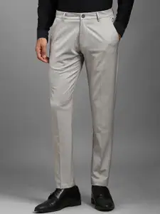 Louis Philippe Men Slim Fit Mid-Rise Formal Trousers