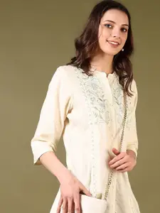 V-Mart Women Pure Cotton Kurti