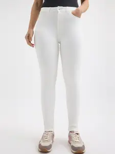 Pepe Jeans Women Skinny Fit High-Rise Stretchable Jeans