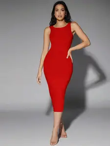 BAESD Bodycon Sleeveless Midi Dress