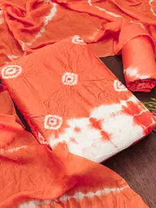 HMP Fashion Bandhani Printed Unstitched Dress Material