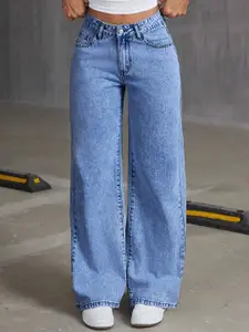 Aadvi Fashion Women Jean Baggy High-Rise Stretchable Jeans