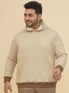 John Pride Men Plus Size Hooded Pullover Sweatshirt