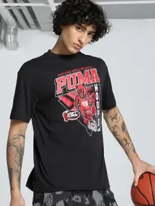 Puma Rival Rage Men Printed Relaxed Fit Basketball T-Shirt