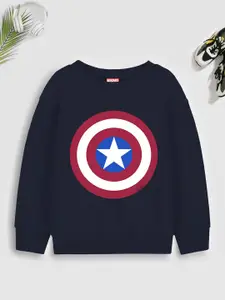 Marvel by Miss and Chief Boys Printed Sweatshirt