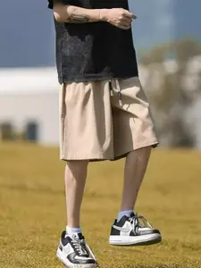 StyleCast Men Relaxed Fit Mid-Rise Cotton Shorts