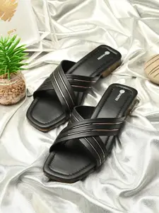 DIVASTRI Women Open Toe Flats