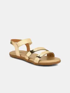 DIVASTRI Women Embellished Open Toe Flats