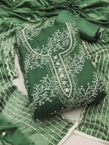 ASISA Floral Embroidered Beads And Stones Unstitched Dress Material