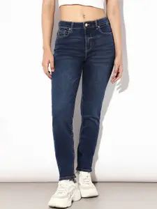 ONLY Women Slim Fit Light Fade Stretchable Jeans