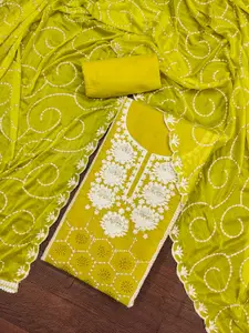 ASISA Sequined Embellished Unstitched Dress Material