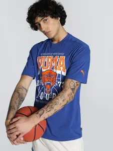Puma Rival Rage Men Printed Relaxed Fit Basketball T-Shirt