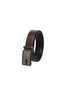 Provogue Men Textured Reversible Formal Belt