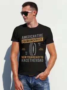 Moda Rapido Men Graphic Printed Round Neck Cotton T-shirt