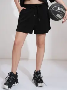 Basics By Tokyo Talkies Tokyo Talkies Women Solid Mini Shorts