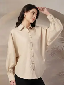 Style Quotient Oversized Extended Sleeves Casual Shirt