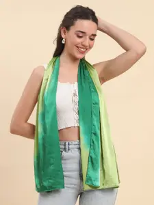 La Vastraa Women Ombre Satin Scarf