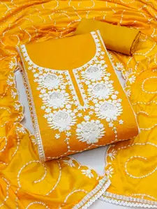 ASISA Sequined Embellished Unstitched Dress Material