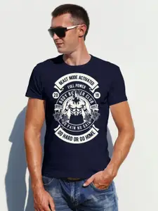 Moda Rapido Men Graphic Printed Round Neck Cotton T-shirt