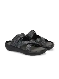 Azzaro Black Men Comfort Sandals