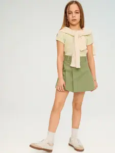 DeFacto Girls A-Line Mini Skirt
