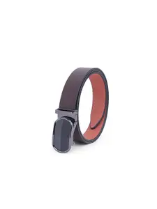 Provogue Men Textured Leather Belt
