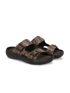 Azzaro Black Men Comfort Sandals