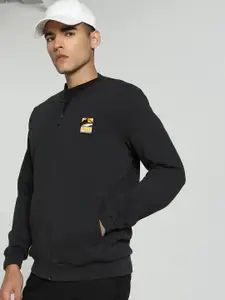 Puma Classics Overdyed Pure Cotton Long Sleeve Jacket