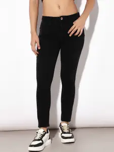 ONLY Women Skinny Fit Mid-Rise Stretchable Jeans