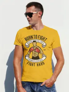 Moda Rapido Men Graphic Printed Round Neck Cotton T-shirt